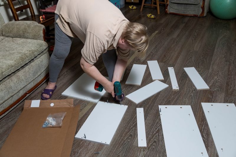 Broken Cabinet Repair detail